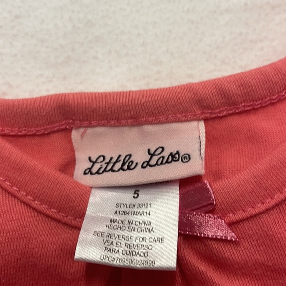 Little Lass 2 pc pant set size 5 - Picture 4 of 4